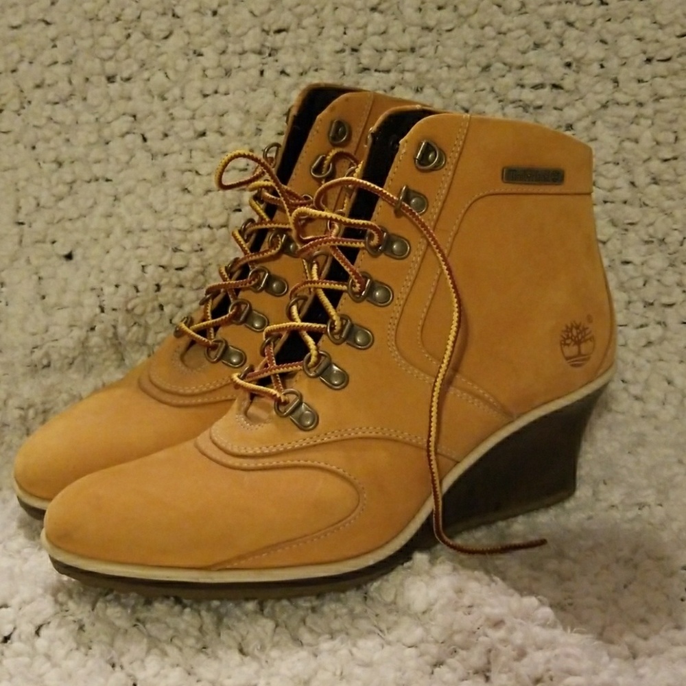 Timberland wedge boots